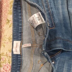 Driftwood The Farrah Flare Jeans Plain Un-embroidered size 29